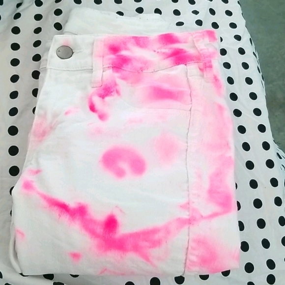 Pink tie dye jeans - Picture 11 of 11